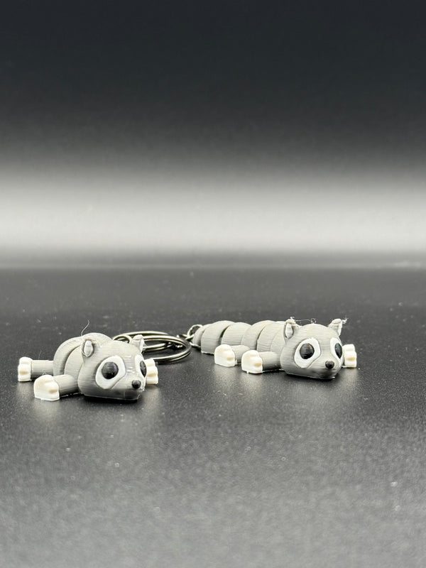 Keychain Racoon