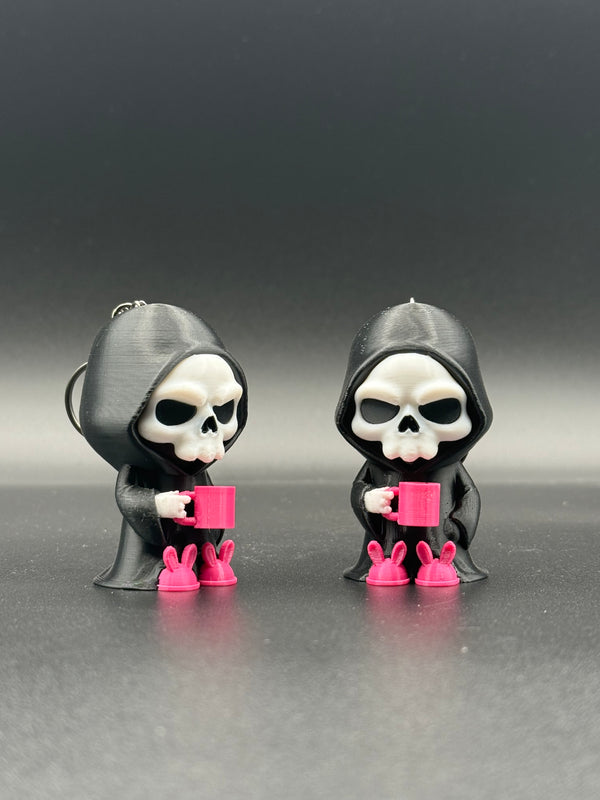 Keychain Coffin Time