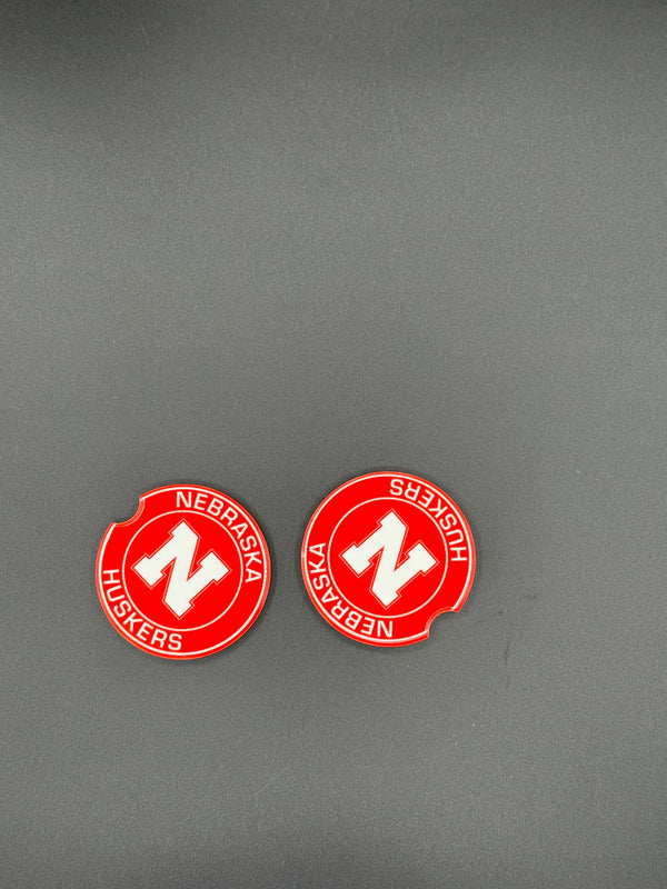 Nebraska "N" Car Coasters