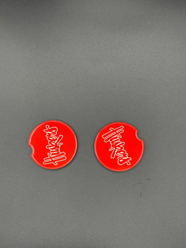 Husker Car Coasters