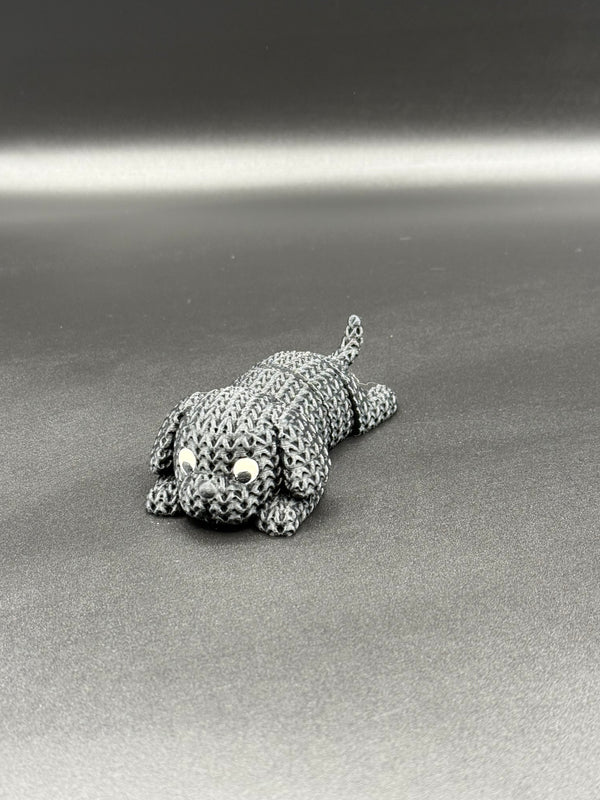 Articulated Gray Dog