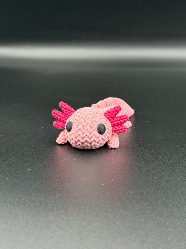 Articulated Knitted Axolotl