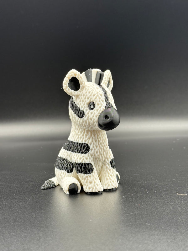 Knitted Zebra
