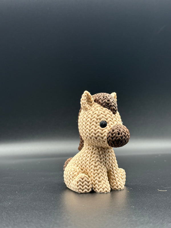 Knitted Horse