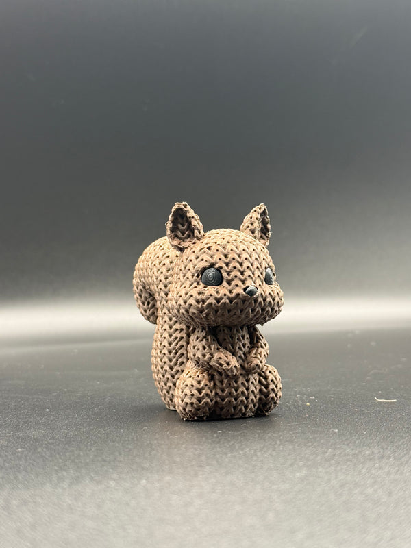 Knitted Squirrel