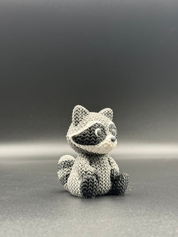 Knitted Racoon